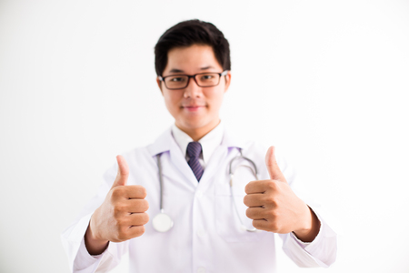 Doctor with stethoscopeの写真素材