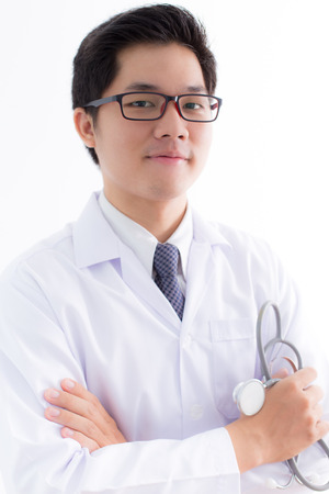 Doctor with stethoscopeの写真素材