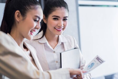 Portrait of three business women.の写真素材