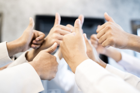 Teamwork Join Hands Support Together Conceptの写真素材