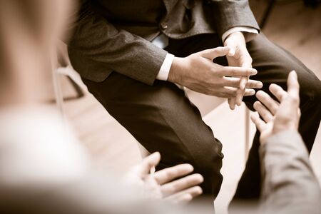 Business People Talking Discussing Concept