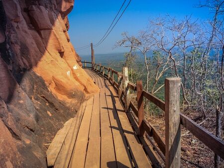 Bridge,mountainの素材