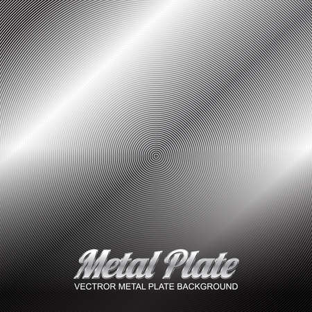 vector metal plate 3のイラスト素材