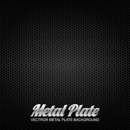 vector metal plate 4のイラスト素材