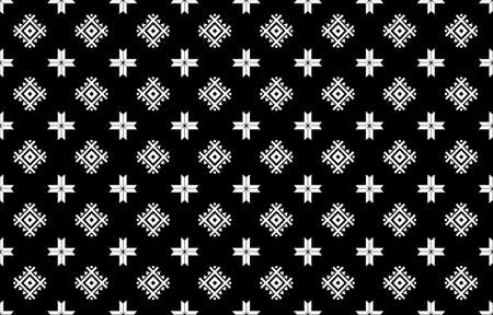 abstract black and white aztec tribal design geometrical ethnic oriental seamless pattern...