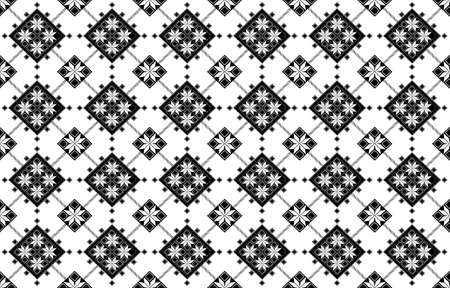 Abstract seamless oriental geometric ethnic pattern seamless design for background or wallpaper. carpet floor curtain.のイラスト素材