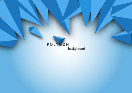 Abstract Triangle Background. 3D Triangles, vector background for use in design. Modern Wallpaper....