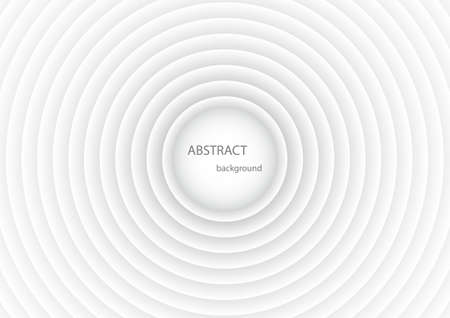 Abstract white and gray background. Minimal Graphic Design. White Geometric Wallpaper.のイラスト素材