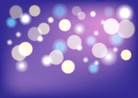 Abstract bokeh colorful. blue night blur background.のイラスト素材