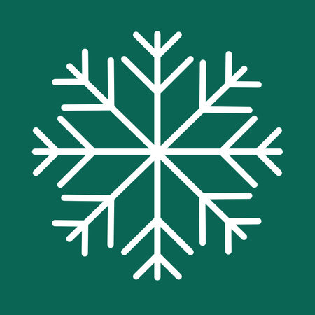 Seamless pattern snowflakes. Geometric background in winter style Christmas red green gold grey cream. Vector template art element for New Year greeting card.のイラスト素材