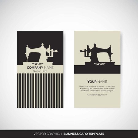 Business Card Templateのイラスト素材
