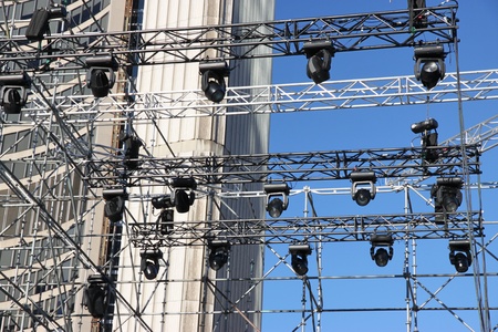 Stage Lightsの写真素材