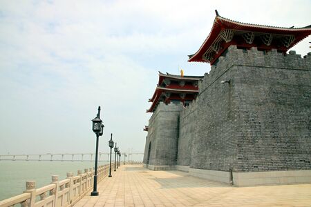 A view of Macau Fisherman's Wharfのeditorial素材