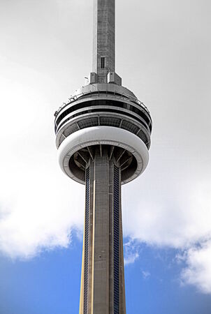  CN Tower on July 20, 2013 in Torontoのeditorial素材