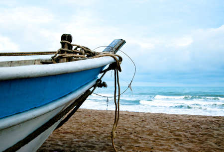 Blue Boatの写真素材