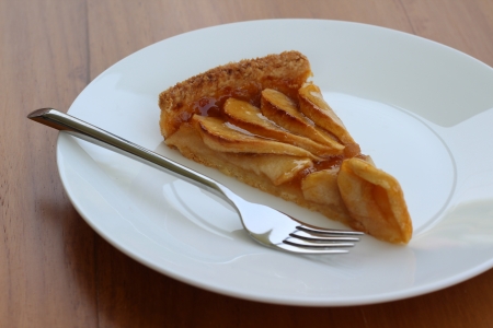 Apple pieの写真素材