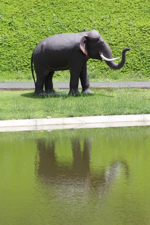 Elephant statue