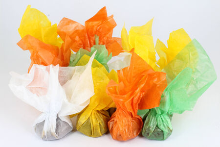 Colorful candy thai dessert の写真素材