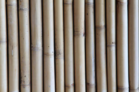The old bamboo fence texture background.の写真素材