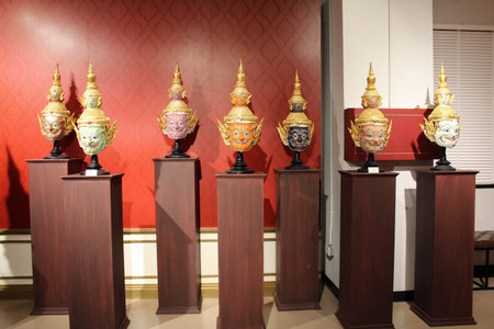 THE ARTS OF THE KINGDOM MUSEUM, Koh Kerd, Bang Pa-In District, Ayudhaya Province, Thailandのeditorial素材