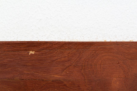 Concrete and wooden wall texture background
