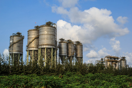 Refinery Industry tank production petroleum and pipeline.