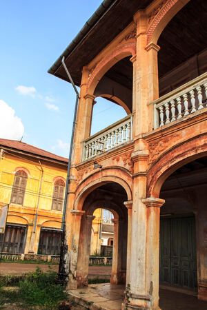 Buildings home and garden design characteristics of Thailand.の写真素材