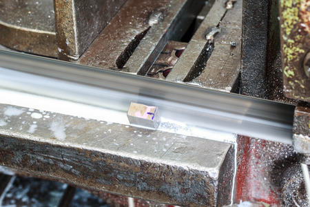 Cutters with cooled steel used in industrial applications.
