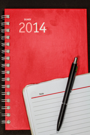 Note book travel details the daily life.の写真素材