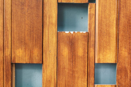 There wooden channel brown componentsの写真素材