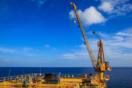 Cranes used in industrial applications and support.の写真素材