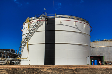 Refinery Industry tank production petroleum and pipeline.のeditorial素材