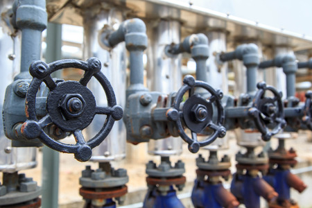 Valve oil Industry production petroleum and pipeline.の写真素材