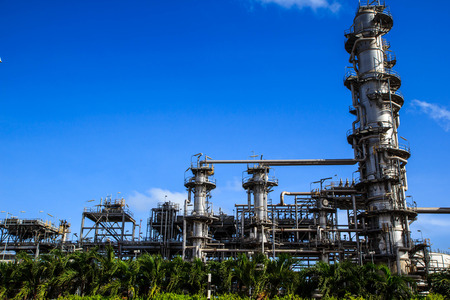 Refinery Industry tank production petroleum and pipeline.のeditorial素材