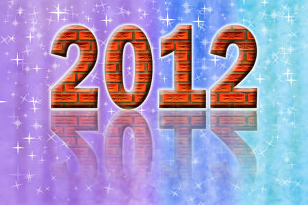 brick wall New Year's Eve 2012