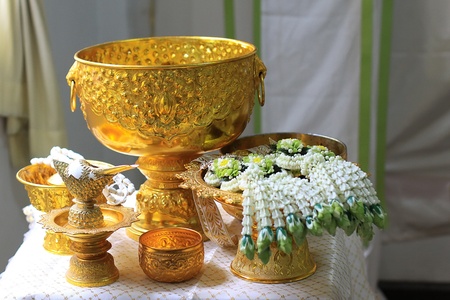 Thai wedding ceremony.の写真素材