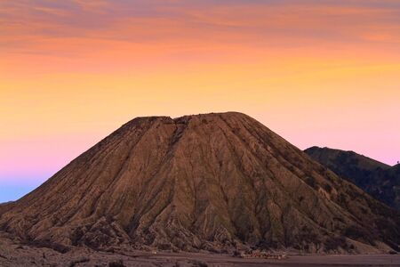 Views of the batok volcano, Indonesia.の写真素材
