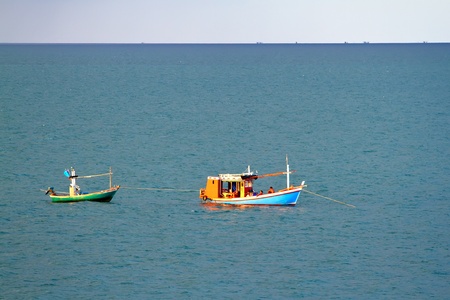 Thai fishing boat.の写真素材
