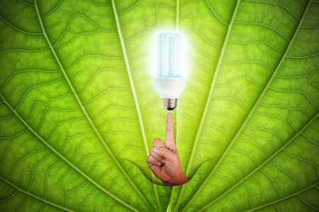 concept of saving energyの写真素材