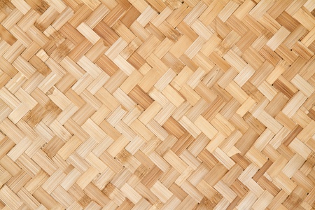 woven rattan with natural patternsの写真素材