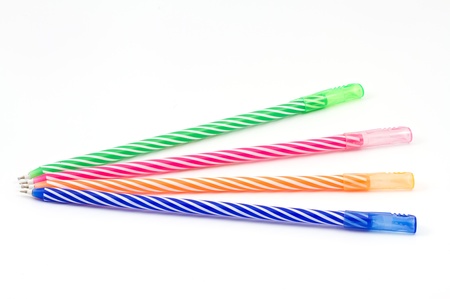 colorful pens