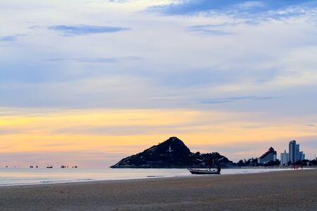 Hua Hin beach,Thailandの写真素材