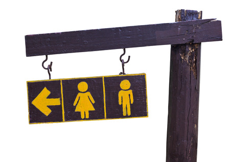 Sign of the Toilet WCの写真素材