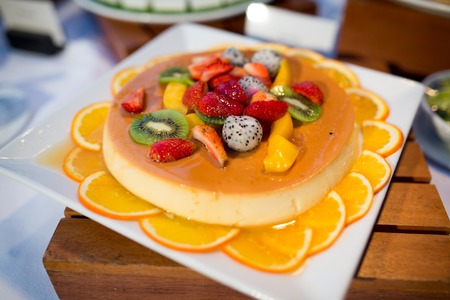 testy orange cakeの写真素材