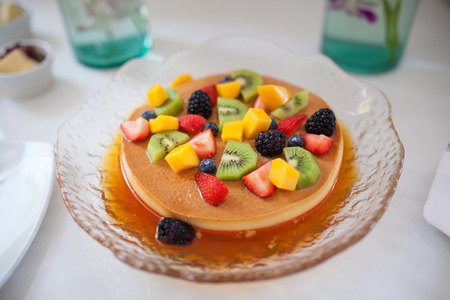 Fruit cakesの写真素材