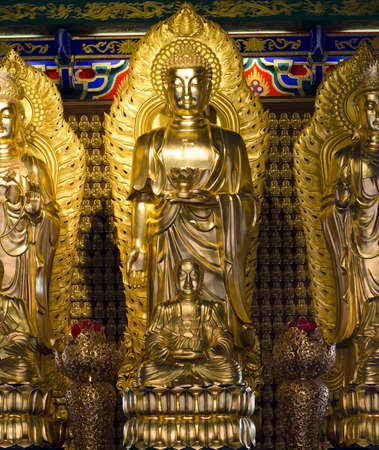 Statue of the god of religion in China 