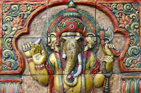 Ganesh statues の写真素材