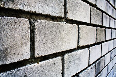 Gray wallの写真素材