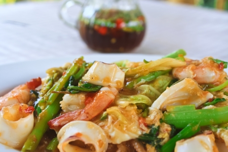 Close up Thai food の写真素材