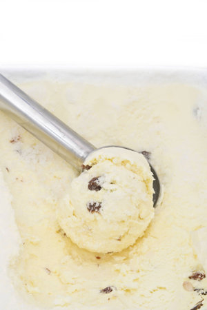 Close up Ice cream.の写真素材